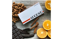 Шоколад на кэробе без сахара С апельсином и миндалём August 80 гр