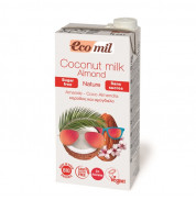 Молоко кокосовое с миндалем без сахара EcoMil 1 л