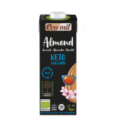 Молоко миндальное без сахара КЕТО EcoMil 1 л