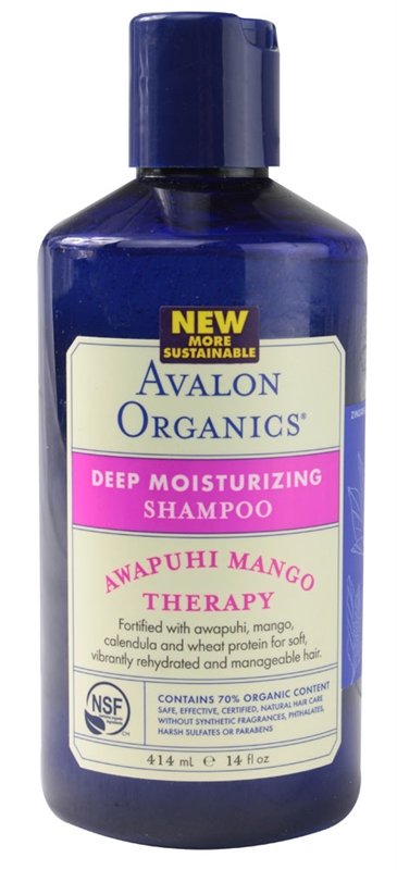 avalon organics awapuhi mango therapy deep moisturizing shampoo